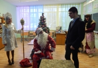Областная акции «Полицейский  Дед Мороз» посетили учащихся
