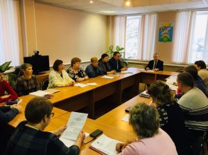 Заседание проектного комитета провел Иванов Владимир Николаевич, Глава Батецкого муниципального района