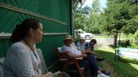 Встреча населения деревни Любуницы с работниками клиентской службы ПФ России в Батецком районе
