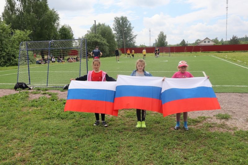 Футбольный фестиваль, посвященный Дню России